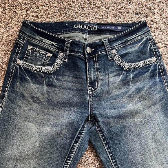 Waist 29 Inseam 32 Grace - Picture 3 of 4